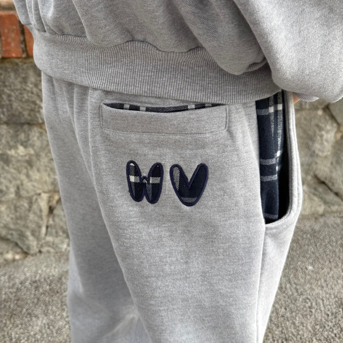 Pantalón cuadrillé
